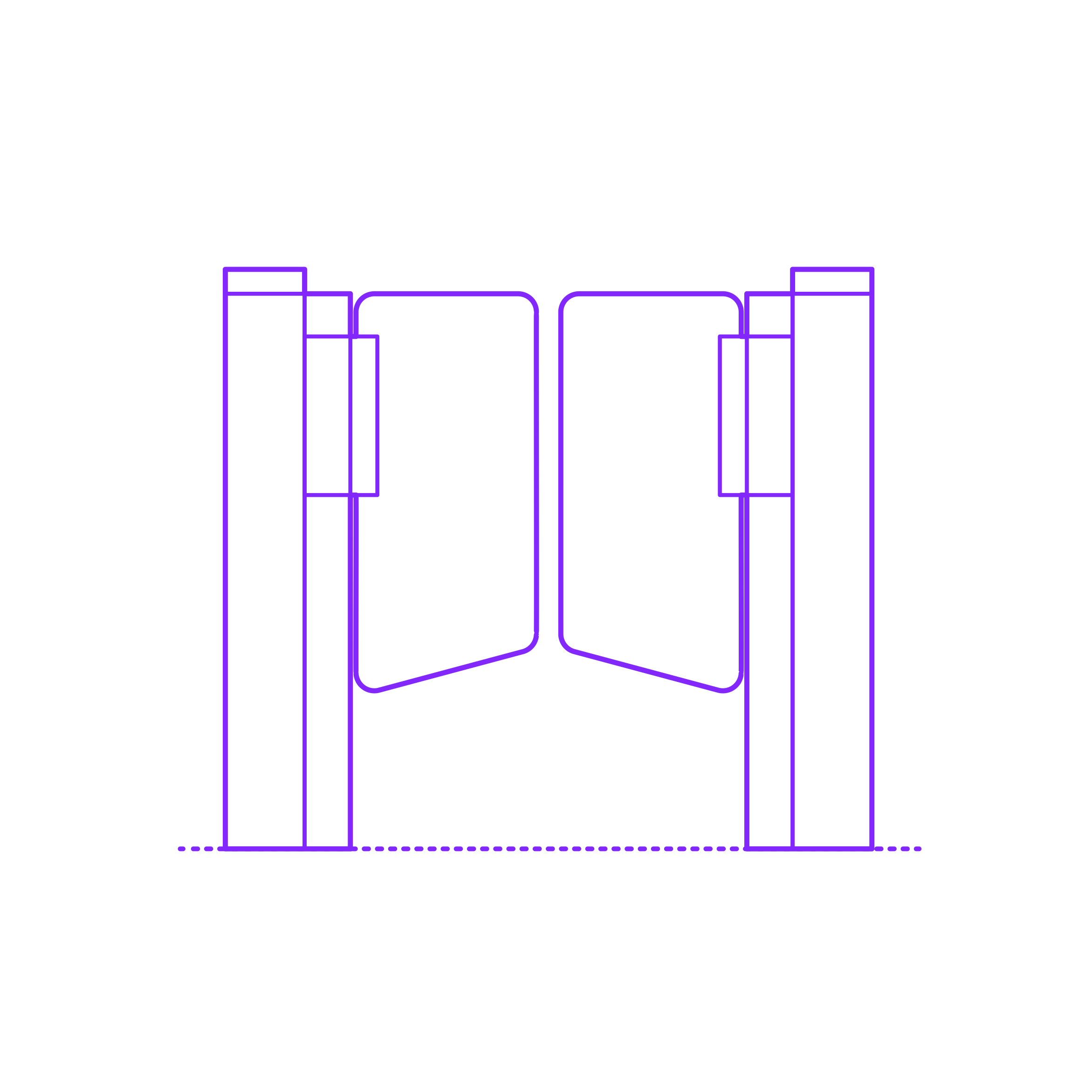 Buildings Turnstiles Swing Gate Double Full Linear Editable Svg Line Art Free Vectors
